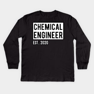 funny chemical engineer Kids Long Sleeve T-Shirt